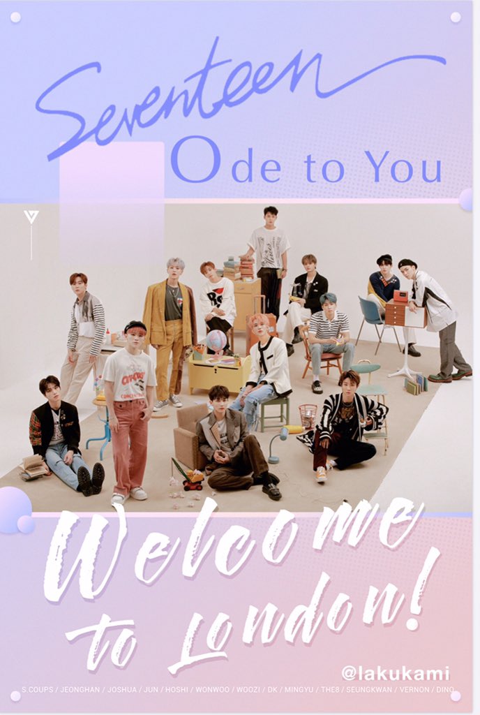 lakukami's tweet photo. #SEVENTEEN #odetoyouinlondon 
My ads in 3 tube stations，Feb 24-Mar 8！
1⃣️3 Jeonghan escalator ads in LeceisterSquare St，PiccadillyLine；
2⃣️6 Seventeen platform ads in WembleyPark &amp; WembleyCentral St，each 3，close to the stadium！
I can't go…so waiting for your pictures https://t.co/rBBQsva5yR