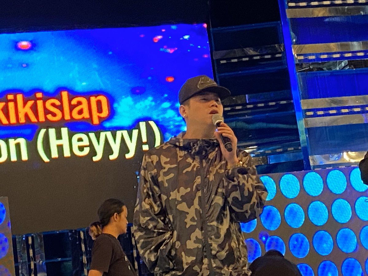 itsShowtimeNa's tweet photo. TNT All-Star Grand Resbak Champion @markmichaelgarcia rehearsing sa @itsShowtimeNa stage ngayong #ShowtimeSpreadLOVE Thursday https://t.co/QvLAbE1KVs