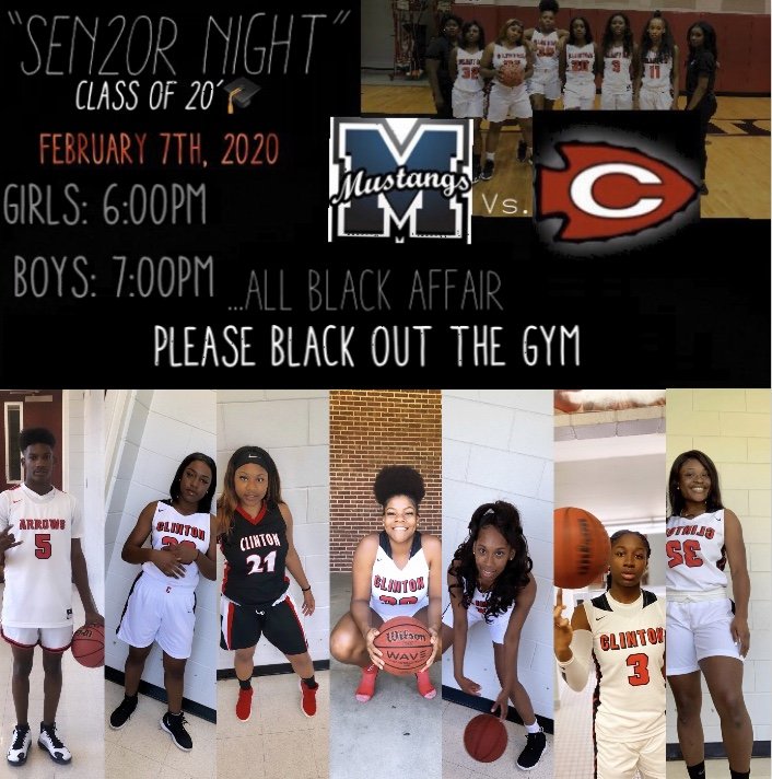 SENIOR NIGHT!! Last regular season game which is also our final district game. #makethembelieve #ringchasing #lovetheseladyarrows