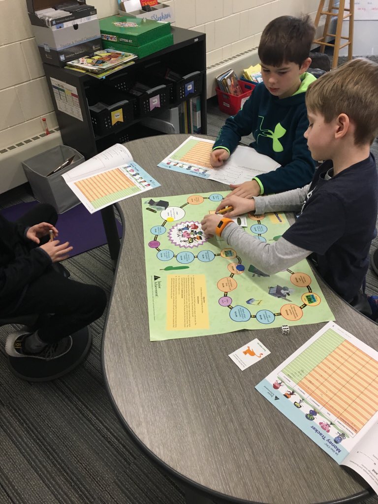 catiestephani's tweet photo. First session of JA today! We had a blast learning about how to spend, save, donate, and deposit money! https://t.co/kwogdwPWin