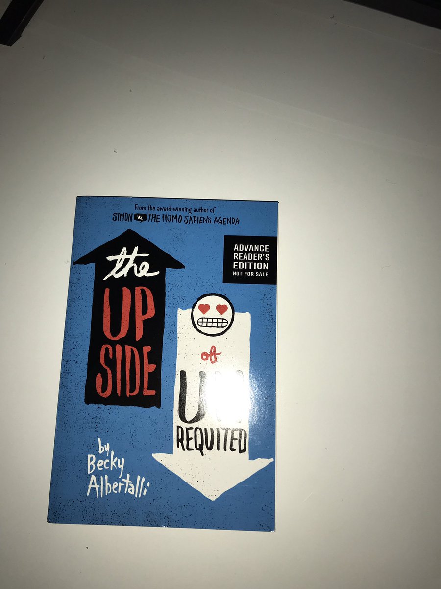 ChelseaCMayse's tweet photo. #booksfortrade show me you’ve got for this arc of the upside of unrequited! https://t.co/vUMDsNr2oW