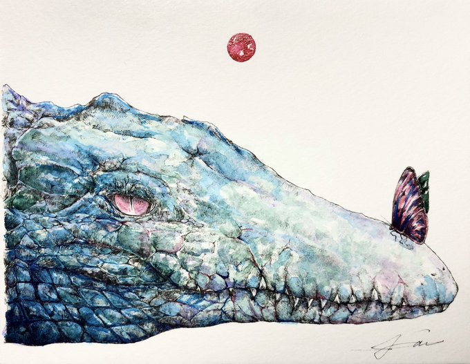 #RTで私を有名にしてください
有名になりたい!
活動2年目の19歳生物画家、まだまだ頑張ります! 