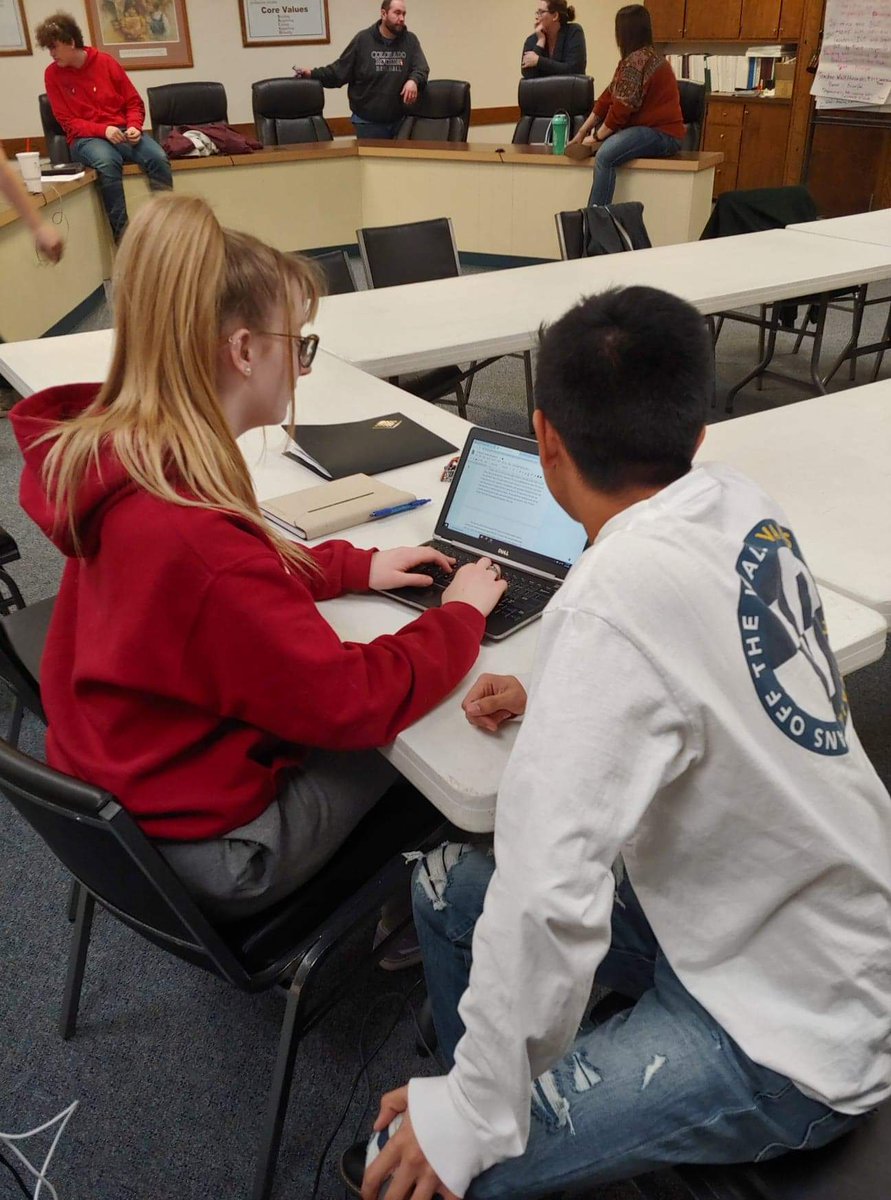 FRCteam4386's tweet photo. This week, we're wrapping up our awards for the FRC competitions. We have completed our Chairman's Award video, and are finishing the questions and essay for the rest. Wish us luck! https://t.co/o9TbTIMAFP