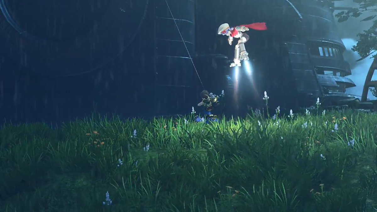 Rex also gets to show off his resourcefulness which is a nice touch especially since Morag is so much stronger than he is at this point.  #Xenoblade2