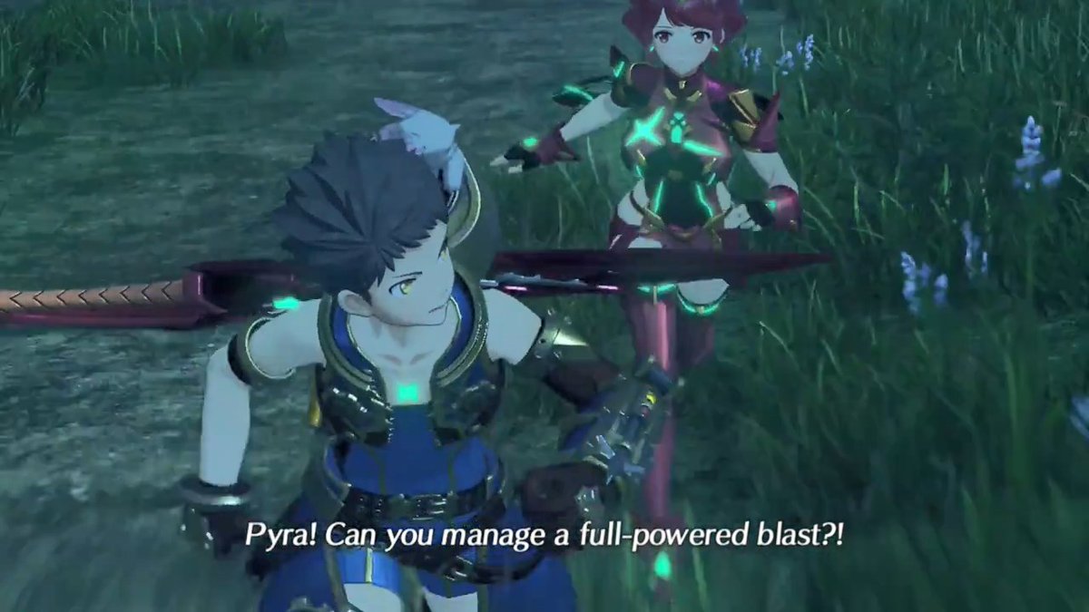 Rex also gets to show off his resourcefulness which is a nice touch especially since Morag is so much stronger than he is at this point.  #Xenoblade2
