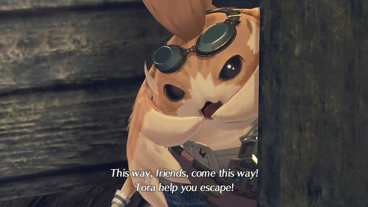 Tora is a good nopon  #Xenoblade2