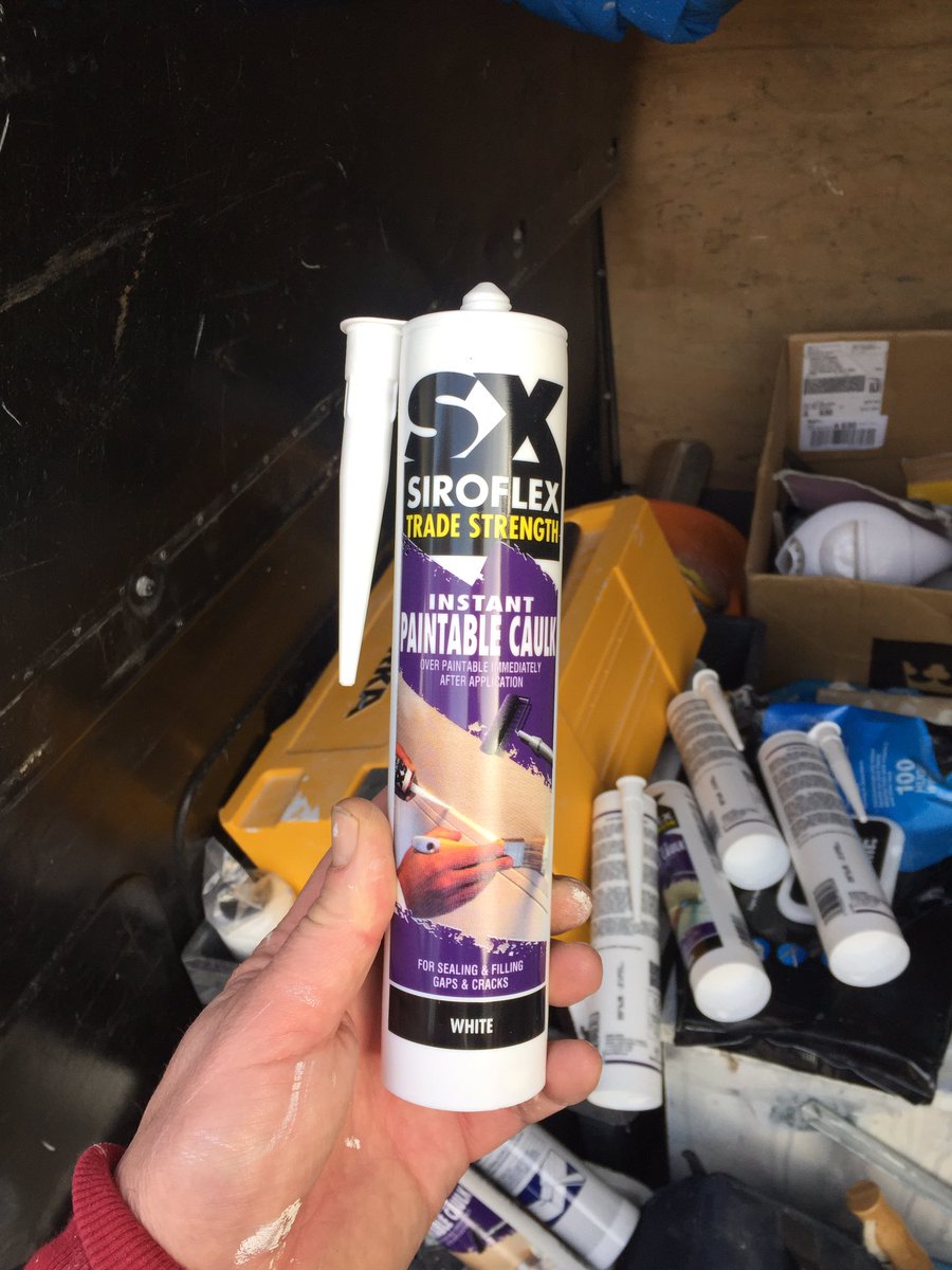 property_ready's tweet photo. Morning all..!! Just cleared Wickes out Β£3 a tube. However I DONβT paint over it until following day. #nocracking with paint ππΌππΌπ₯π»π¬π§ https://t.co/aJg4jXPHbj