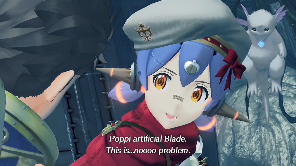 Hana/Poppi is also good and must be protected  #Xenoblae2