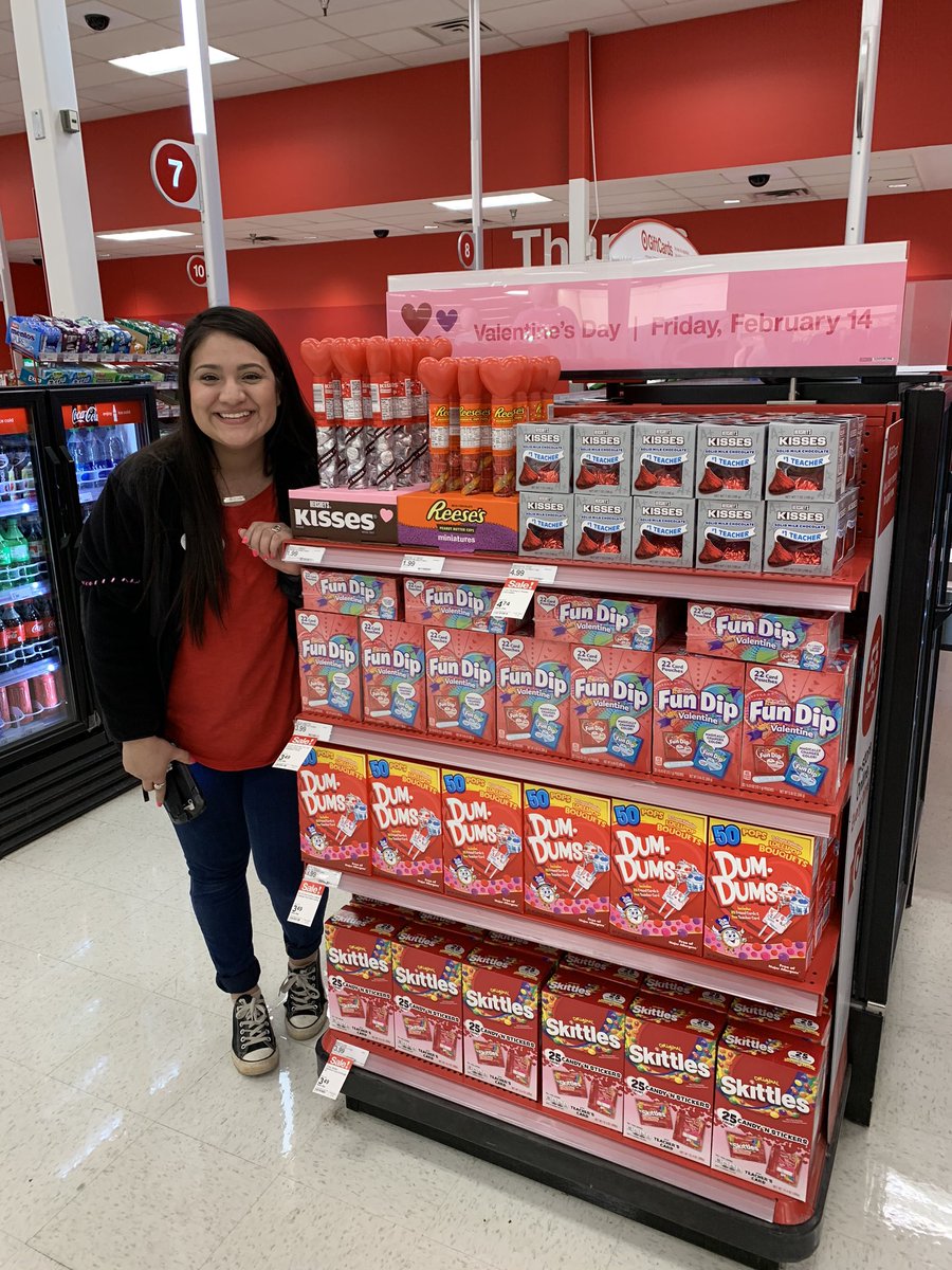 TMacFromTarget's tweet photo. So proud of this girl right here! Advocate Katerina had her first day of training to lead the front. I taught her how to build an endcap and look how proud of it she is! Love making learning moments for my team! ☺️🙌🏻 #T0219 #TeachAndDevelop #soproud https://t.co/W4lUUXPoj8