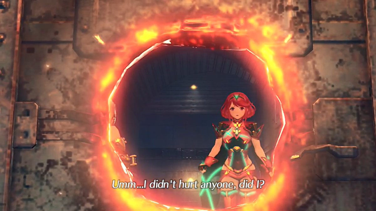 That time Homura almost murdered Byakko  #Xenoblade2