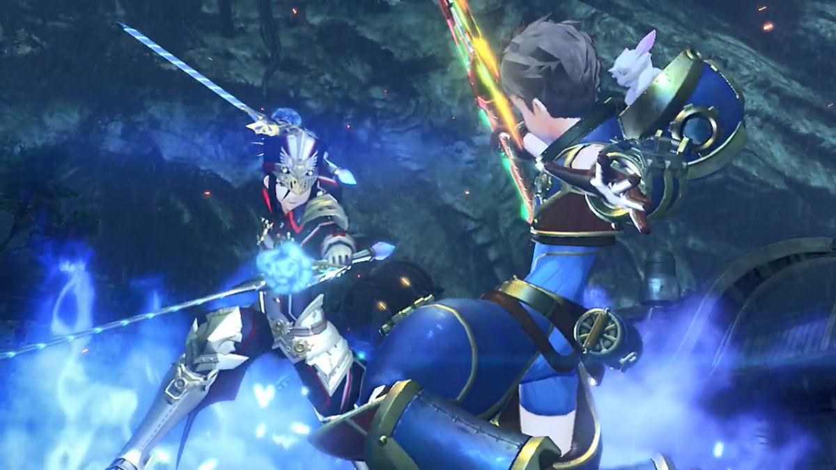 Oh man the morag fight at the end of chapter 2 is so well done this is yet another fight scene I could watch again and again  #Xenoblade2