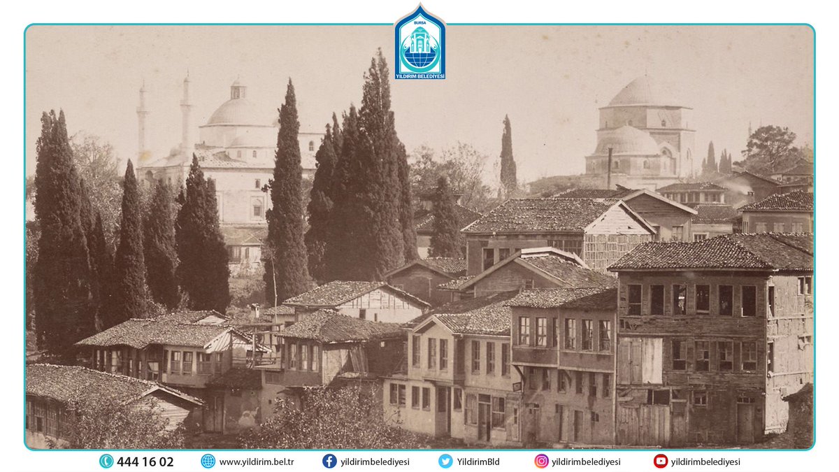 YildirimBld's tweet photo. 1870'lerde Yıldırım #Tbt 

#Bursa #Yıldırım  #YesilCami #YesilTurbe #Persembe https://t.co/k3wd74sUXx