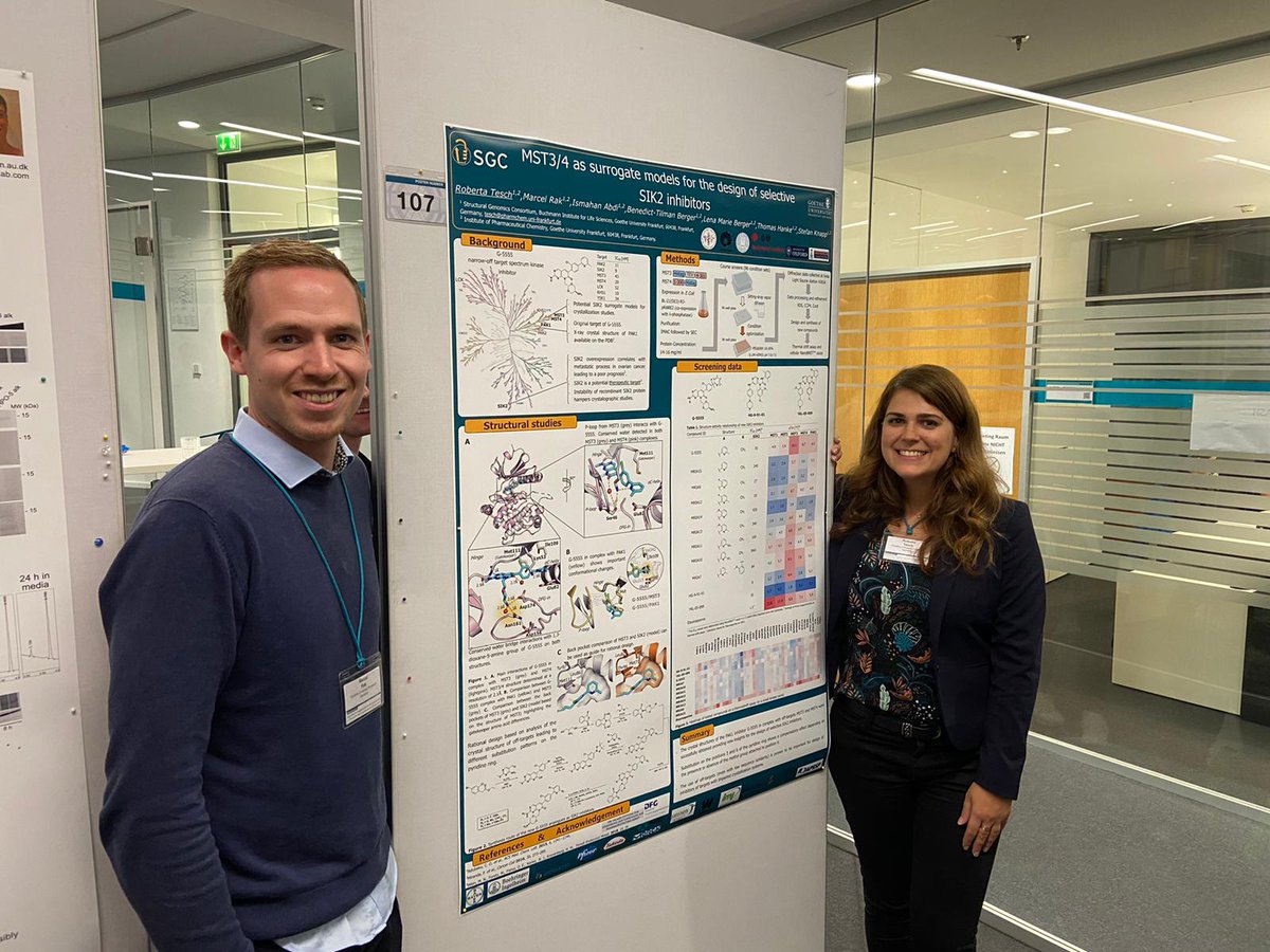 RobertaTesch_'s tweet photo. Proud to present our work in the EMBL Conference "Expanding the Druggable Proteome with Chemical Biology" #EMBLProteome #Knappgroup #SGC https://t.co/VFfUYWUCdG