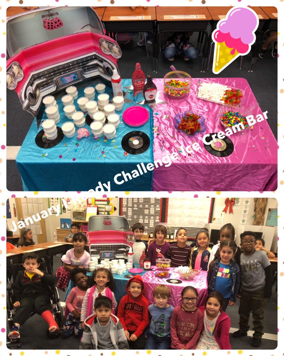 WLES_OCPS's tweet photo. What a great accomplishment for Mrs. Rodriguez, First Grade and Mrs Aponte, Kindergarten class! They won the January I-ready Challenge in Reading and Math and they celebrated with ice cream bars for their students. Yummy! π #ExpectSuccessNothingLess @CurriculumAssoc https://t.co/bj0sxEehkk