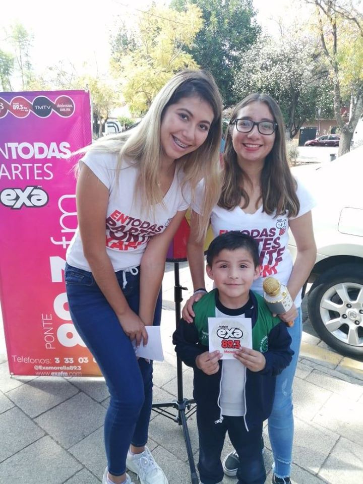 EXAMORELIA893's tweet photo. Hoy los espera el #ExaTeam en el crucero de salida Salamanca a las 12:00 ¡No faltes! busca el #ExaMovil https://t.co/DWKAzQk82T