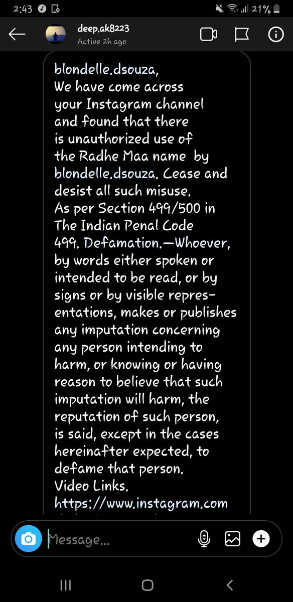 blondelleds's tweet photo. @Shri_Radhemaa One of your followers is placing a false accusation on me! Please explain to me what stunt is this? https://t.co/Vlw8wMGRiJ