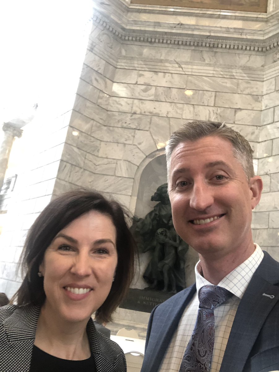 VoteSuz's tweet photo. I care about making healthcare more affordable for Utah families.
So, what better way to celebrate Doctor's Day at #utleg than to pass healthcare reform bill HB195 out of committee.
Thanks to the docs who joined us at the @UTStateCapitol! #utpol #utmed #GreatestProfession https://t.co/7ISl00CYRI