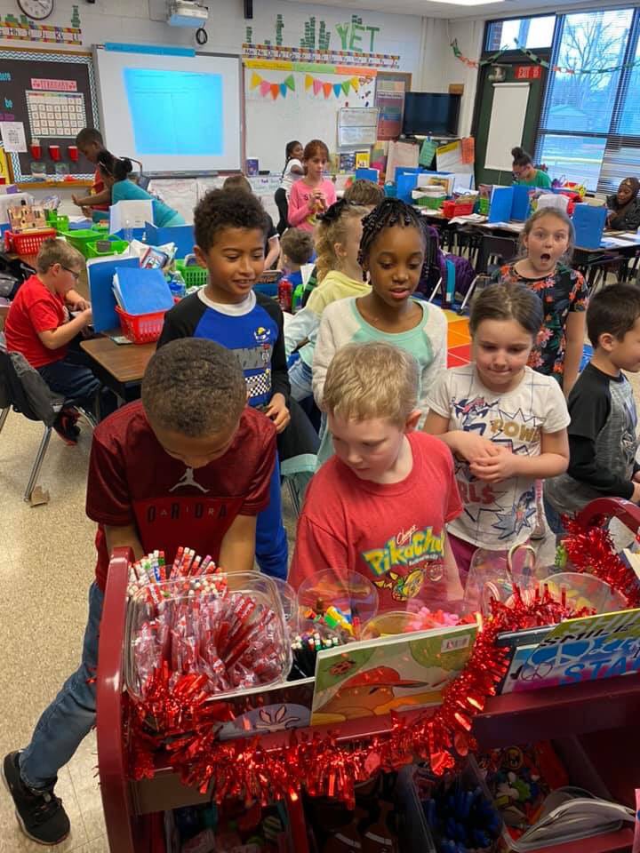 GreenwoodElemen's tweet photo. We love Candyland Attendance!  100% perfect attendance means moving spaces to gain incentives...treats, parties, and more!  #attendancematters #EveryDayCounts https://t.co/LfMhW8aHLm
