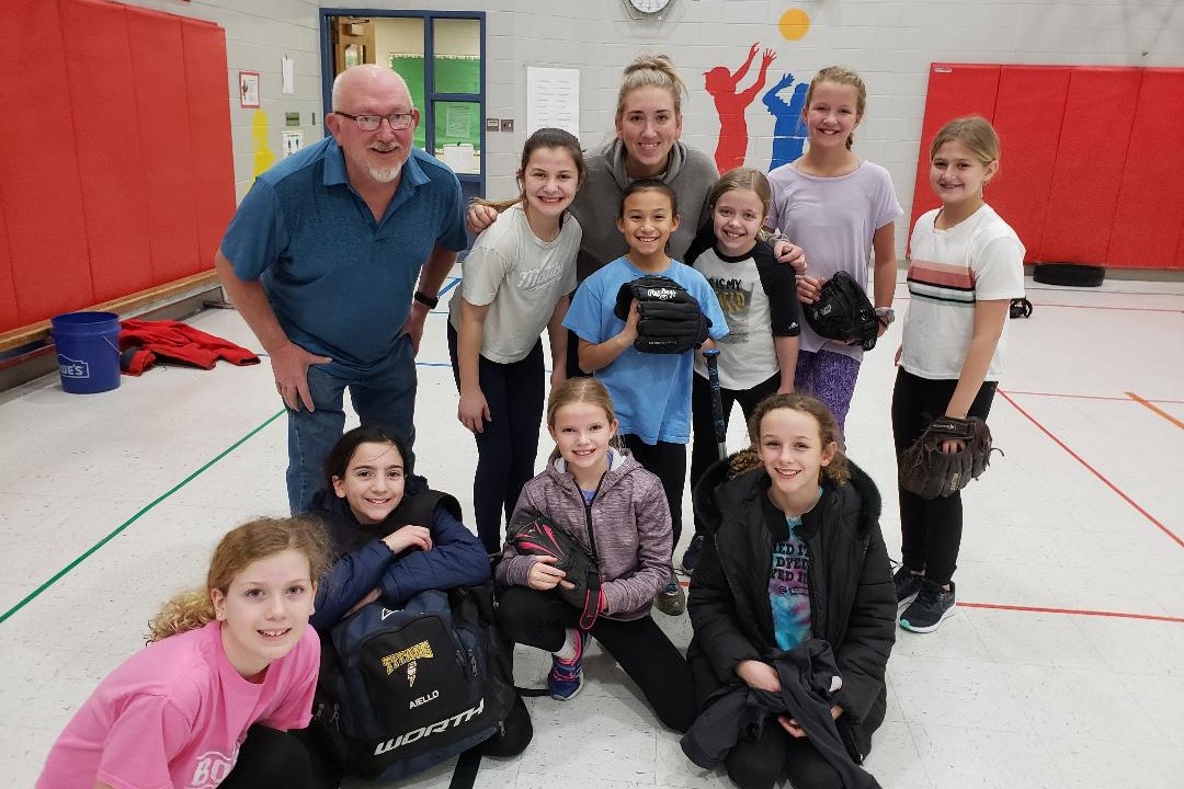 GlenviewTitans's tweet photo. To celebrate National Girls and Women in Sports Day, we thank pitching coaches Chuck and Dana Boehmer @SoftballGBS for sharing their expertise every week. You help our young ladies realize their full power in so many ways. #NGWSD https://t.co/IXyqSiQN3I