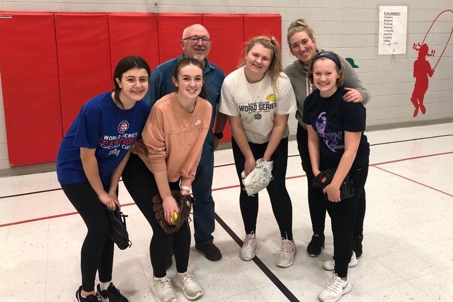GlenviewTitans's tweet photo. To celebrate National Girls and Women in Sports Day, we thank pitching coaches Chuck and Dana Boehmer @SoftballGBS for sharing their expertise every week. You help our young ladies realize their full power in so many ways. #NGWSD https://t.co/IXyqSiQN3I