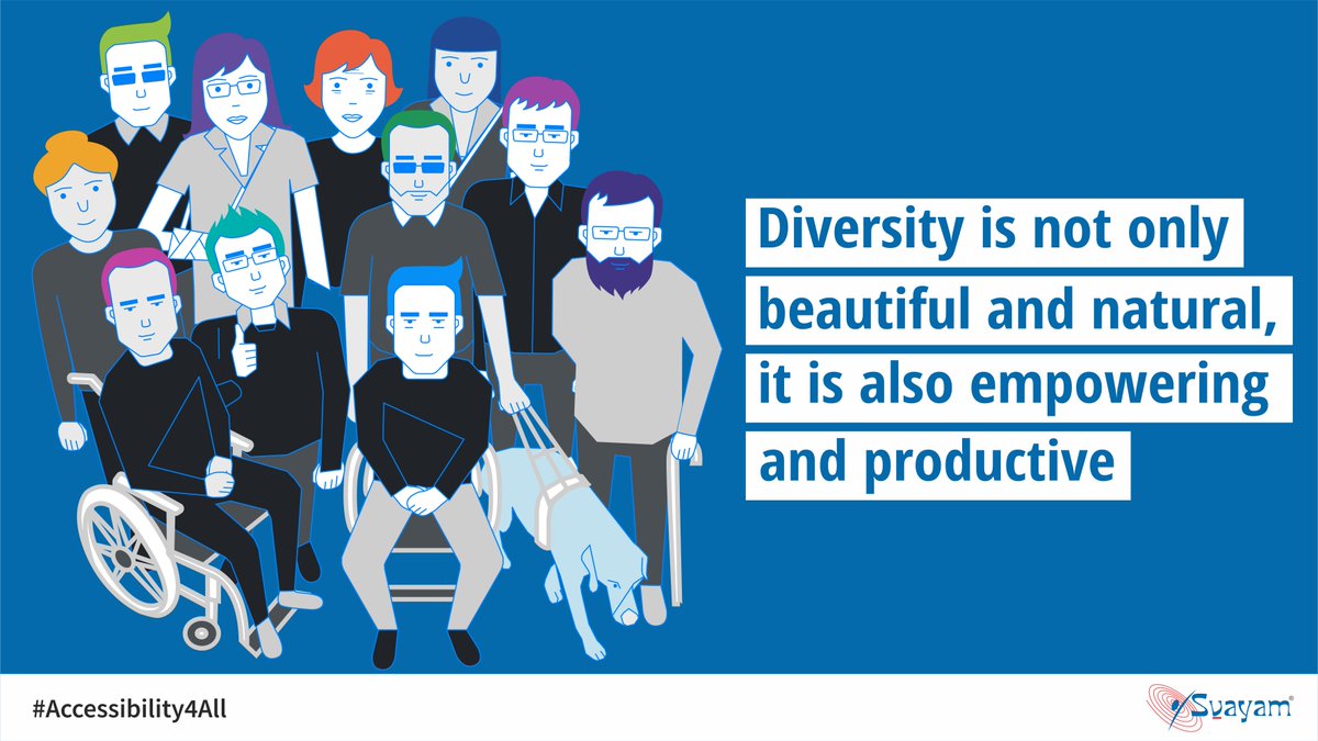 Diversity is not only natural and beautiful. It is also empowering and productive.