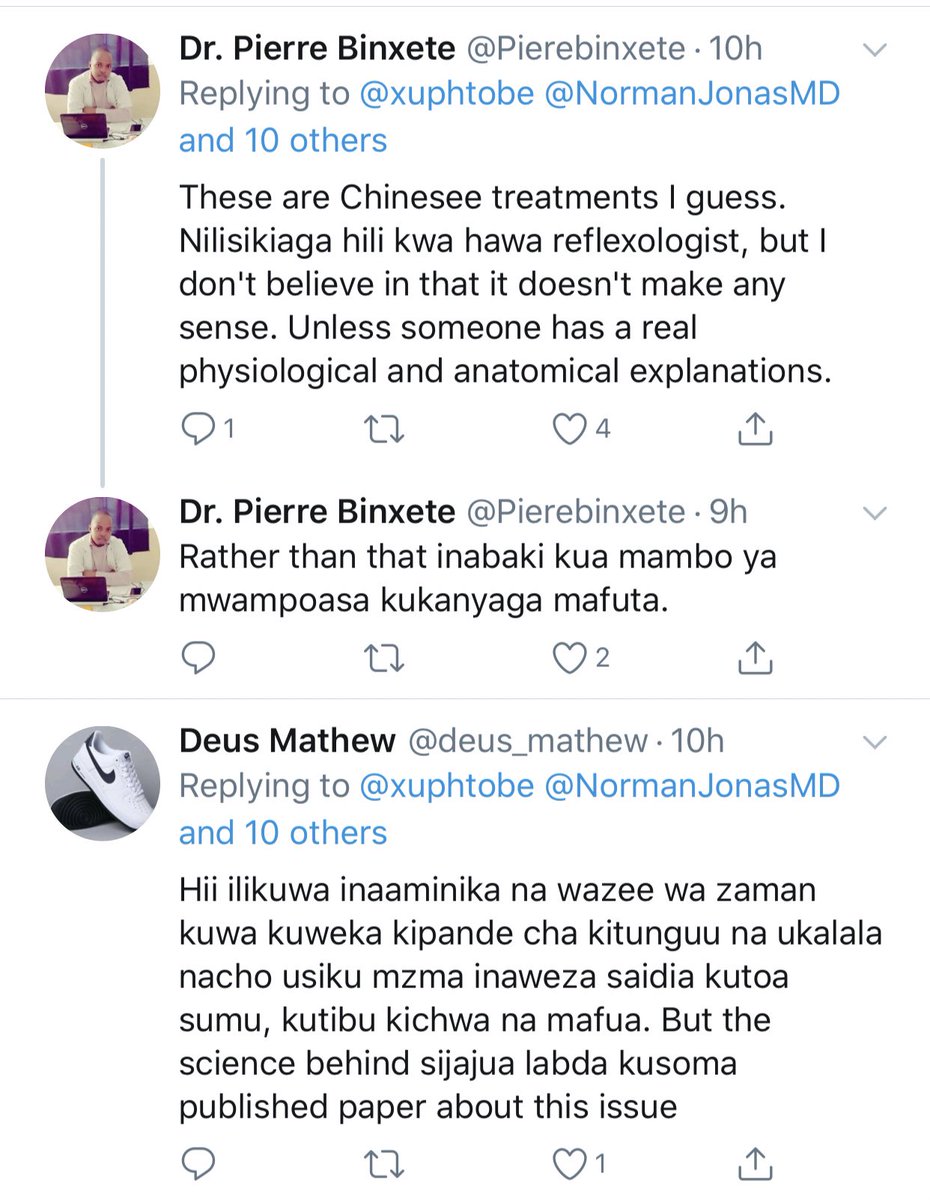 Je, ni hatua gani unachukua wewe kama mdau wa Afya, unapokutana na taarifa isiyo ya kweli  kuhusu mambo ya afya ?
#HealthMisinformation 
@SajjadFazel @AfyaYako