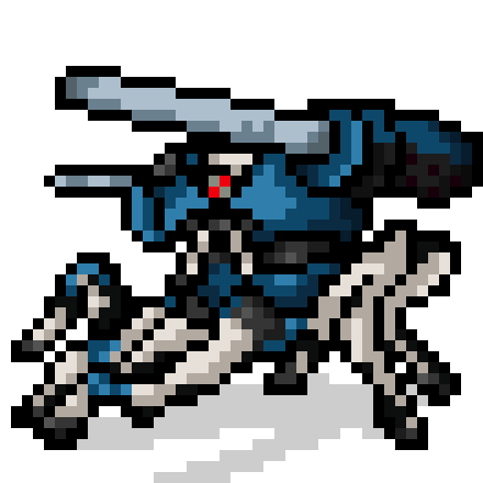 Owen?#3269 over at the lancer discord made a kickass Death's Head sprite that's very faithful to Tom's art, so I decided to make an alternate version for Lancer players who want their sniper mech to be a Hunter from Destiny.