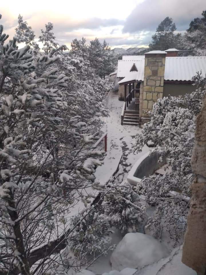Chihuahua Tiempo Severo On Twitter Asi Lucen Las Barrancas Del Cobre Con La Fuerte Nevada Por La 8va Tormenta Invernal En El Estado De Chihuahua