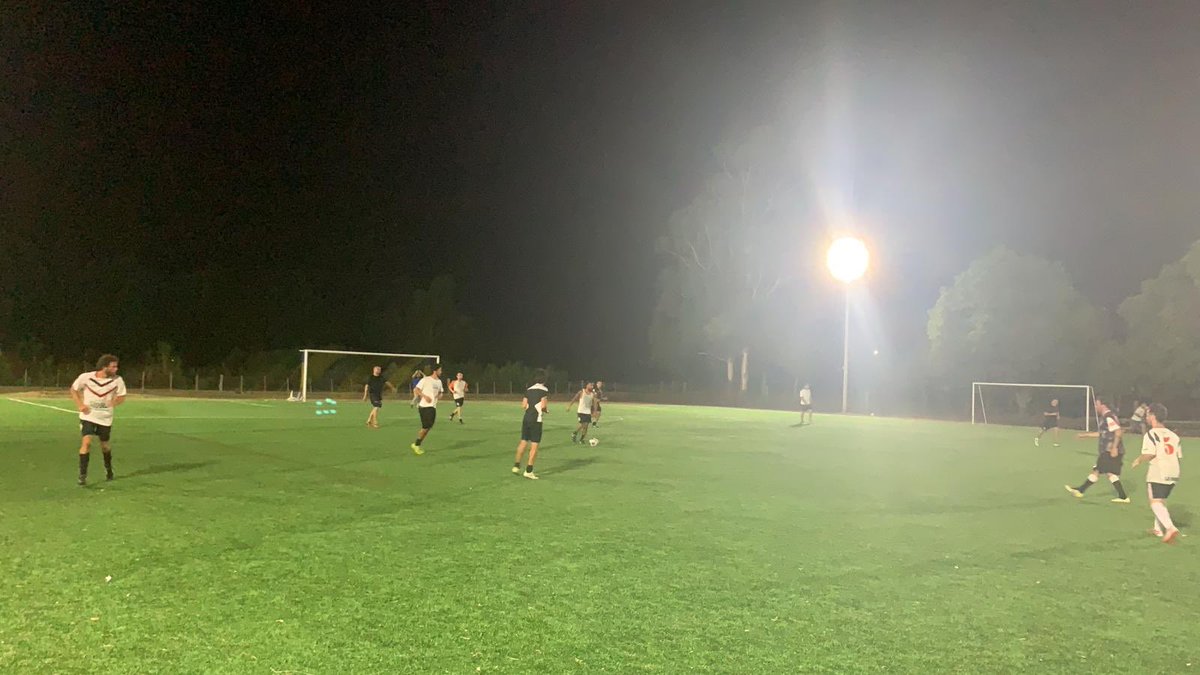 Buena práctica  con los amigos de Cristal Palas