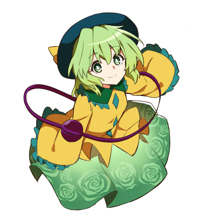 東方のこいしちゃん描けた。 