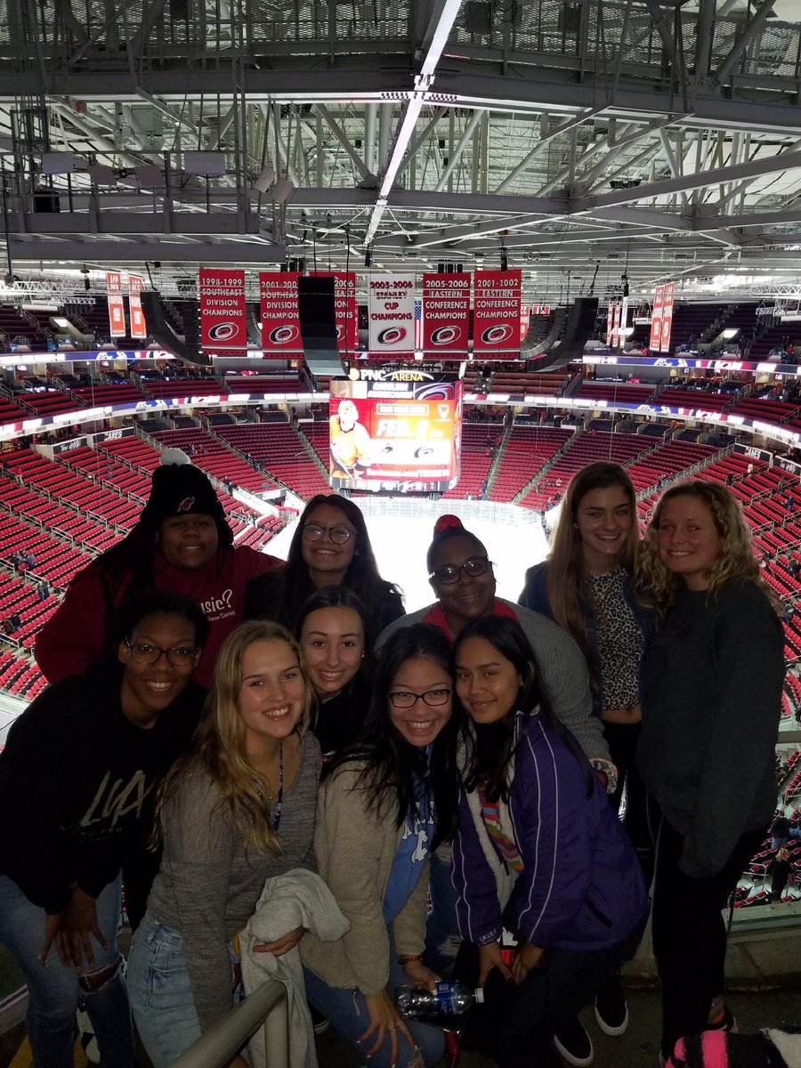 JHSFBLAPBL's tweet photo. Here’s some pictures from our trip to the Hurricane’s game! https://t.co/0G65RUdgVV