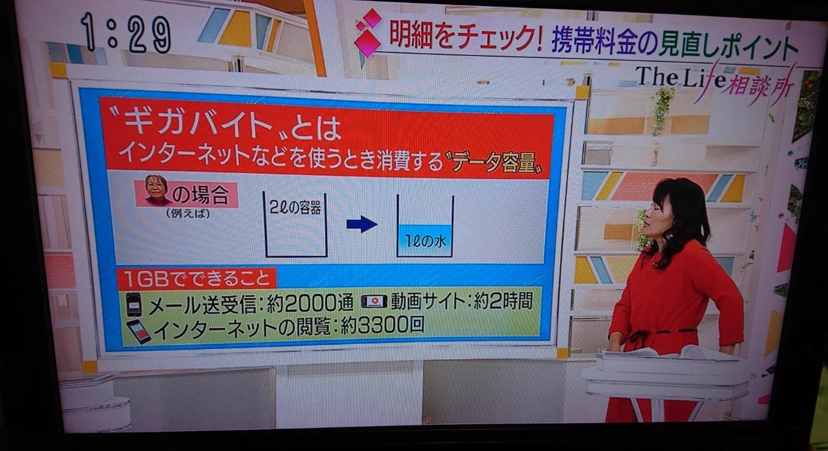 とある報道番組、ギガバイトの説明をするも内容がめちゃくちゃｗｗｗ