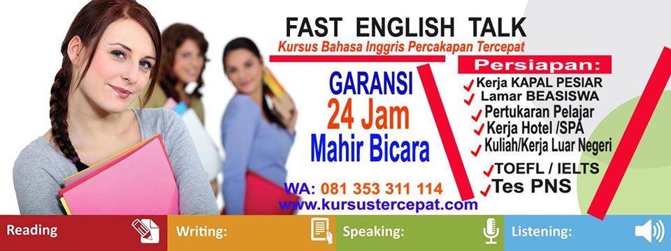 inggris_cepat's tweet photo. #Fastenglishtalk- Les Privat Bahasa Inggris Percakapan Terbaik dan Tercepat di Bali. Langsung praktek https://t.co/vX3DqnyUHv pake hafal rumus. Garansi 24Jam mahir Bicara. Minat?WA 081353311114 website: https://t.co/0ykhNR3wbu https://t.co/1oP9iTw1cl