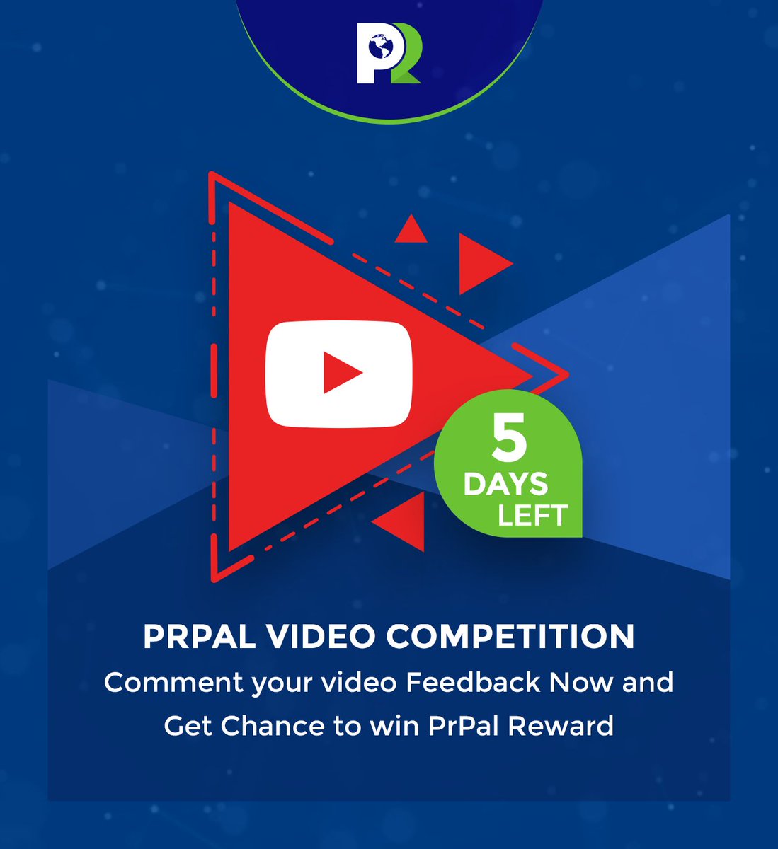 AdiSenceTeam's tweet photo. #Share your video feedback for PrPal and Win!
PrPal appreciates you healthy #participation in all #competitions announced by PrPal. Hurry up and upload your video #Weedback to get a winning chance. Only #FIVE days left. Create your #video before the competition overs. https://t.co/dTm5ZVY7B0