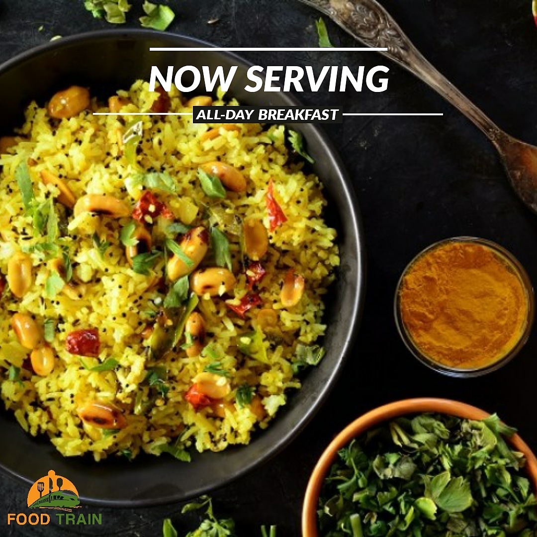 FoodTrain3's tweet photo. #Poha is one of the best delicious, popular &amp; healthiest Indian breakfast which we have now made available whole day for train travelers 🤩🚂🚃

🖥️ https://t.co/xA9di39TVH
☎️ 8448448587

#foodtrain #foodintrain #foodontrain #fooddelivery #fooddeliveryintrain #indianrailways https://t.co/7Y0cwnGmmH