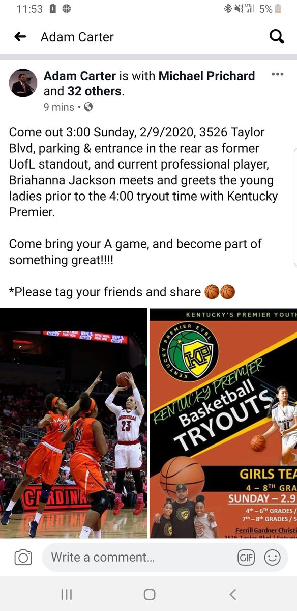 Retweet @FOCUS_Bball @kentuckypremier and give everybody an opportunity to be apart of something special as we strive to be the voice for female athletes in the Louisville area