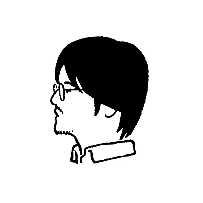 お誕生日おめでとうございます。これは去年なんとなく描いた塩澤さん。 