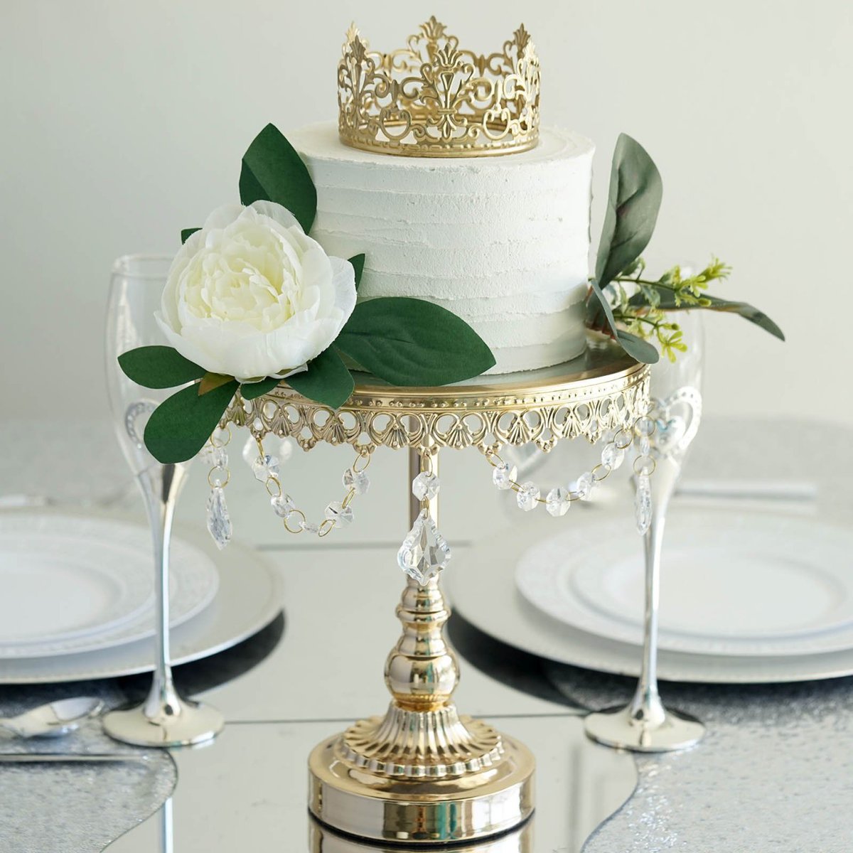 TableclothsF's tweet photo. 🔥 New Product Showcase! 🔥
Impart a royal relishing appeal to your special cakes with our gorgeous Metal Princess Crown Cake Topper. Available in Gold and Silver color. #tableclothsfactory #ShopNow
➡️ Check Them Out Here! - https://t.co/CO9xch4unC https://t.co/phxUrGHBbN