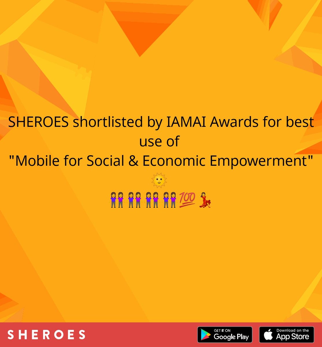 SHEROES shortlisted for best use of mobile for social & economic empowerment by IAMAI Awards