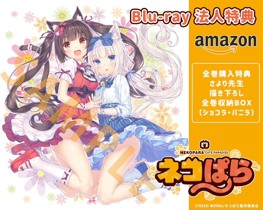 【セット品】ネコぱら Blu-ray BOX ゲーマーズ 特典 B2タペストリー 📢(ΦωΦ)｛ #ネコぱら✨ Blu-ray💿法人特典情報✍️ ＼ Blu-ray購入者