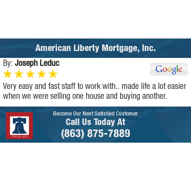 ALMWinterHaven's tweet photo. 5 Star: Joseph L. "Very easy and fast staff to work with.. made life a lot easier when we were selling one house..." https://t.co/TCd3j4X1IW https://t.co/bfmRdMeIZC