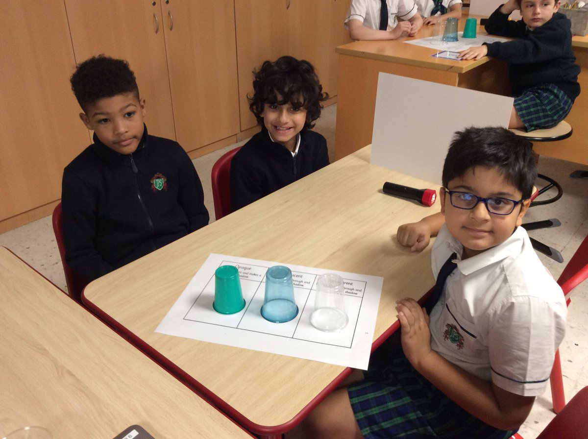 JPS_Year3's tweet photo. #JPS3D have been exploring how shadows are formed in the science lab by sorting objects according to their property. #JPSScience https://t.co/k8yj9FXiZM
