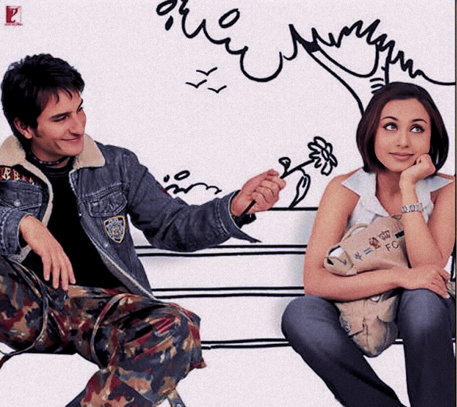 — hum tum — • saif rani are one of my all tym fav pairs • one of the best rom coms ever • the songs are bop  #SaifAliKhan  #RaniMukerji