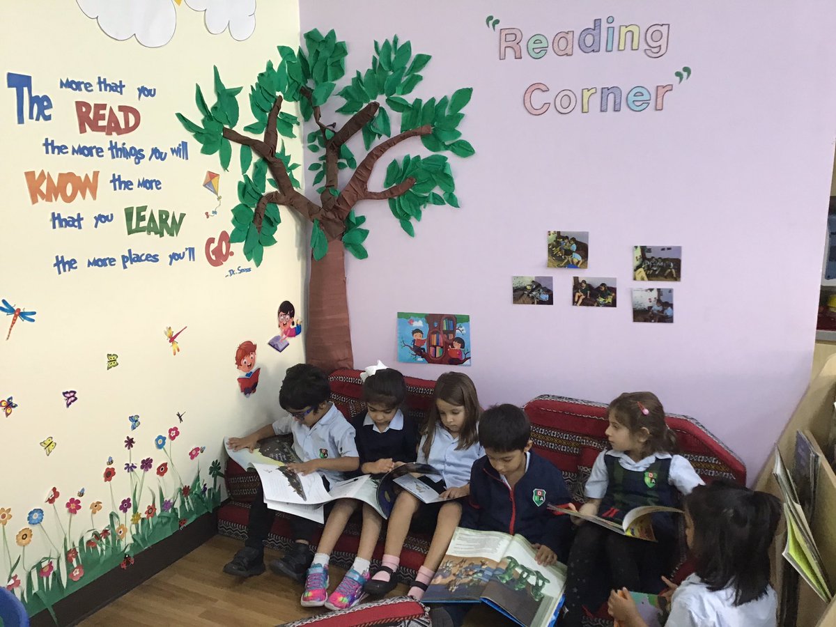 In KG1 we love reading for pleasure ☺️ #DIABKG1 #DIABKnowledgeable #DreamInspireAchieve