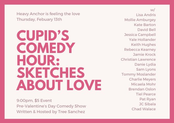 treebranchez's tweet image. Next week @theheavyanchor