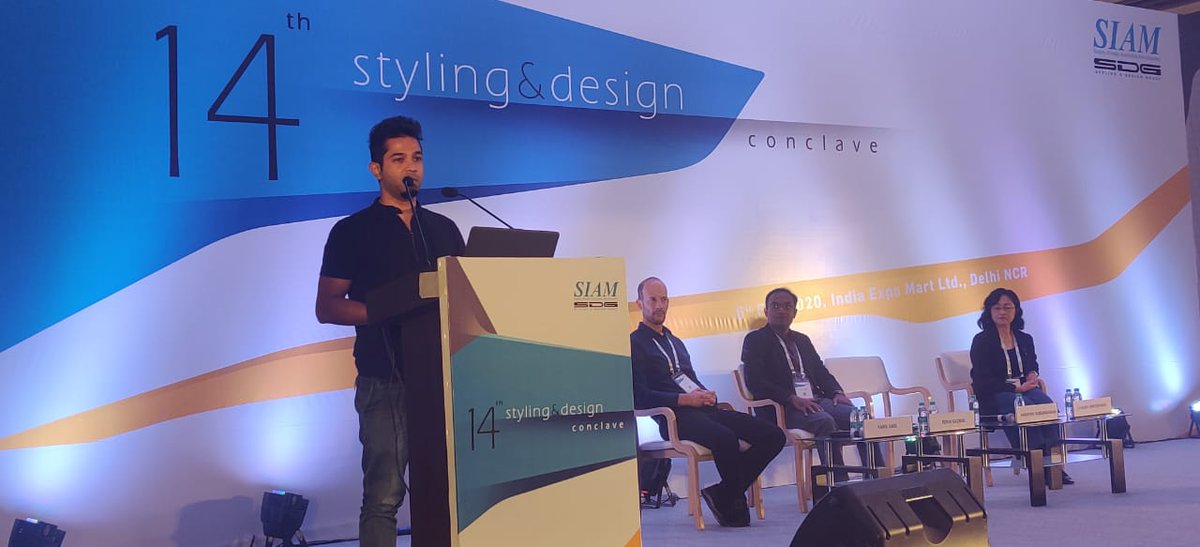 siamindia's tweet photo. User experience perspective is critical. As we take steady strides towards e-mobility, the #Design of vehicles has to evolve, which will attract more consumers, says Mr @Narayan_UV, @UltravioletteEV. #BTNR #AutoExpo2020 #ADC19 https://t.co/5EzXNjSMLY