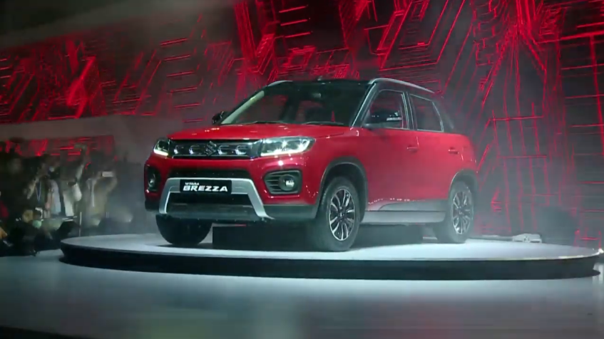 24FramesDigital's tweet photo. The all new #VitaraBrezza with #PowerfulPetrolEngine
𝐖𝐚𝐭𝐜𝐡 𝐥𝐢𝐯𝐞 𝐬𝐭𝐫𝐞𝐚𝐦𝐢𝐧𝐠
𝐘𝐨𝐮𝐓𝐮𝐛𝐞 - https://t.co/VI7RRrpaoH
𝐓𝐰𝐢𝐭𝐭𝐞𝐫 - https://t.co/ID33nyocT6
𝐅𝐚𝐜𝐞𝐛𝐨𝐨𝐤 - https://t.co/th0Hhh4VGg
#24FramesDigital #AE2020 #AutoExpo2020 #MarutiSuzuki #Day2 https://t.co/qDttA2SFJz