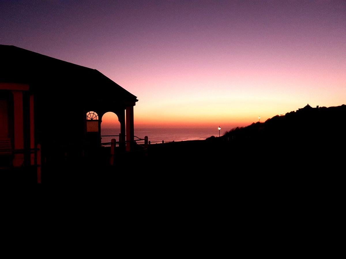 What a beautiful start today.. We are so lucky to wake up to scenes like this #cromer