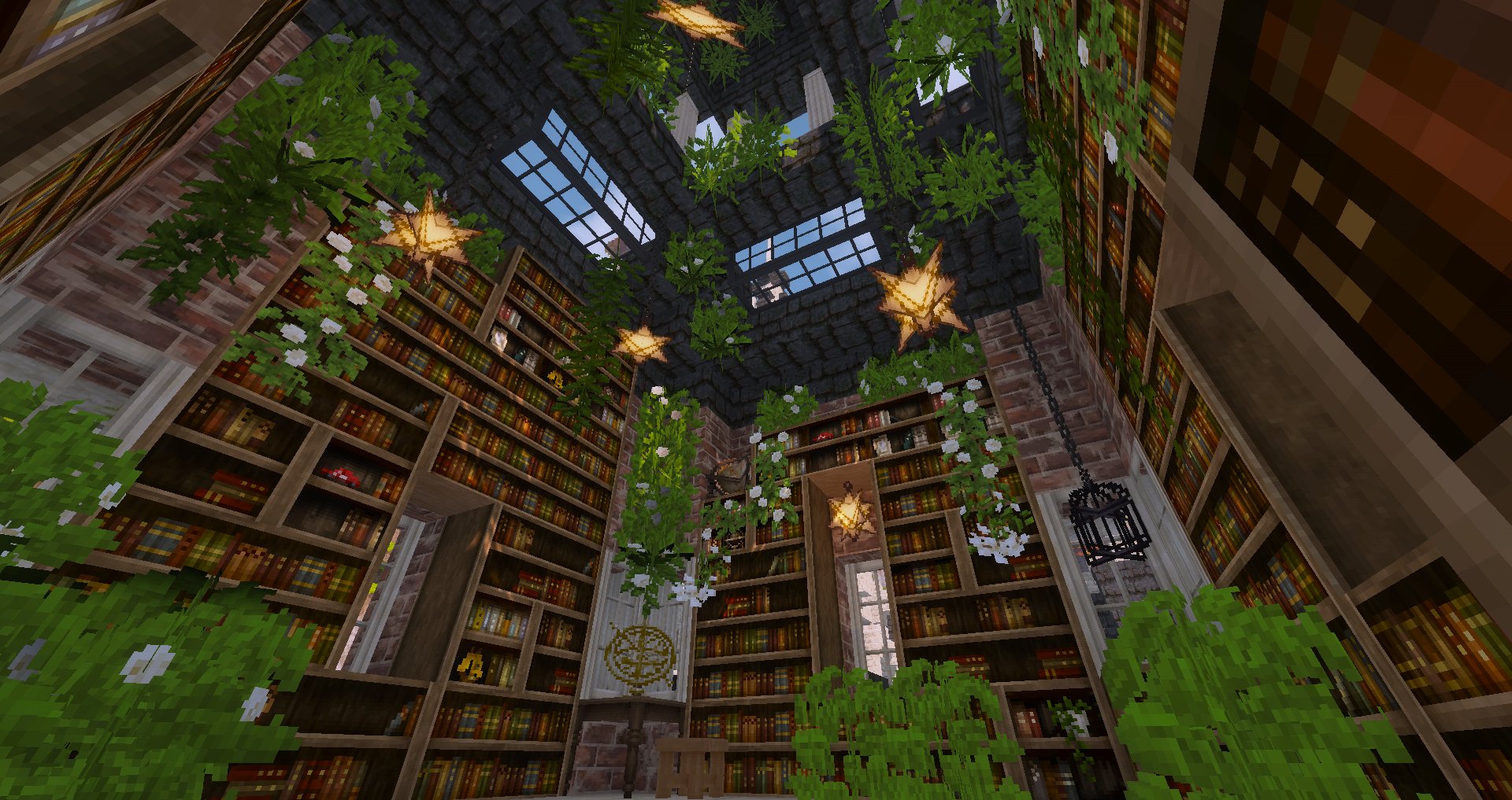 たくわん マイクラ ようやく古代図書館の内装一部屋分だけ完成しました でっかい広間を先にやってたらしんどくなっちゃったんで小さい部屋を先にやっちゃいます Minecraft Minecraft建築コミュ Cocricot T Co Tncbscdnca Twitter