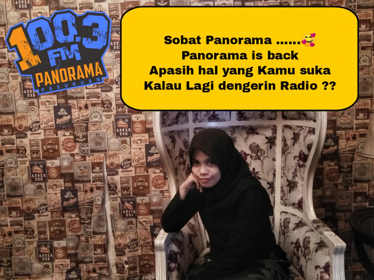 Sobat Panorama ......🥰
Panorama is back🤸🏋️

Apasih hal yang Kamu suka Kalau Lagi dengerin Radio ?? #SukaBangetParah

Merapat yuk sambil Request #LaguAsikPanorama dan jangan lupa salam salamnya bareng Moya di #SoreSoreSeru #InfoNTipsSeru